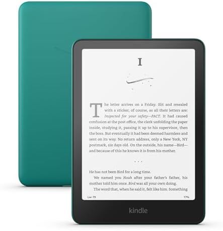 Amazon Kindle Paperwhite Jade + No Ads + Case And Freebies