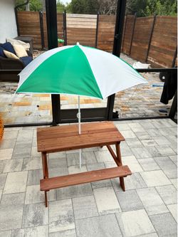 Children’s Little Kids Cedar Picnic Table