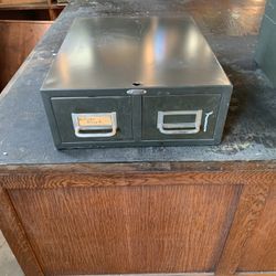 2 Drawer Steel Desk-Top Office File