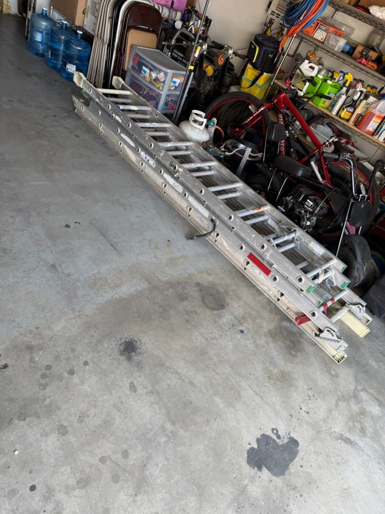 Werner 27ft 3 Part Extension Ladder
