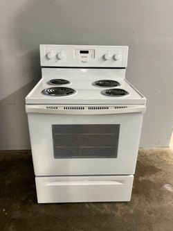 Whirlpool White Stove ‼️60 Day Warranty‼️