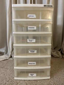 Mini Chest Storage Organizer for Makeup