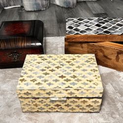 Vintage Set Of 3 Jewelry Boxes