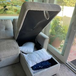 gray sofa
