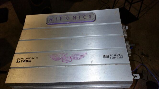 Hifonics centurion x 2 x 100 amp