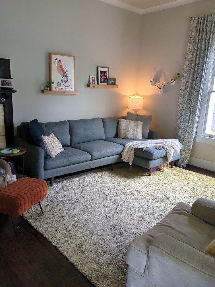 Room & Board - Jasper chaise 104"