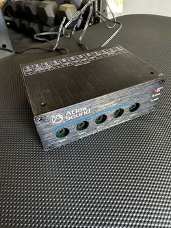 Atlas Sound TSD-MIX41 4x1 Mic/Line Mixer