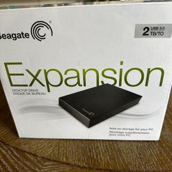 Seagate 2tb Expansion Desktop Drive