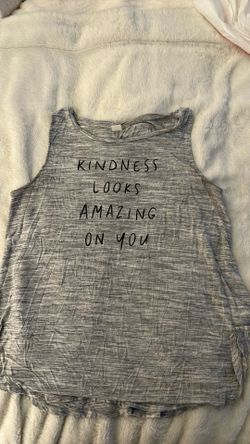 Grey Tank, Size Medium 