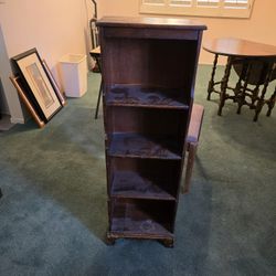 Antique bookshelf