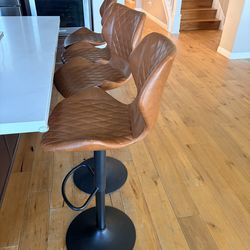 4 counter high seats