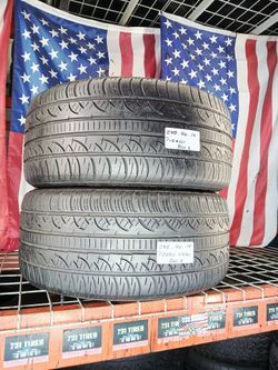 ✅ 275/40R19 PIRELLI P ZERO NERO ALL SEASON  Ultra High Performance All-Season 2 NICE USED TIRES 275/40ZR19