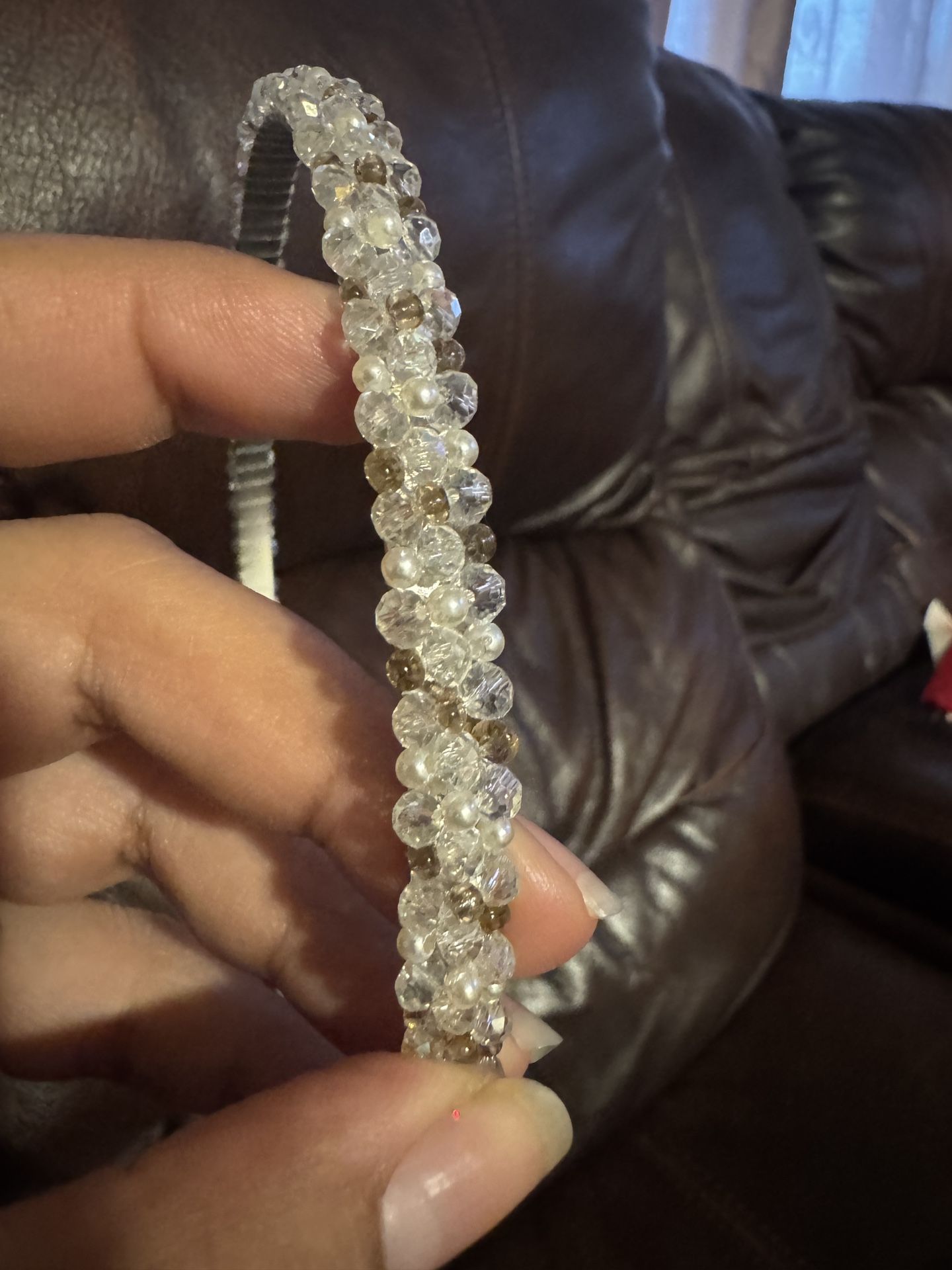 Crystal Head Band Bride Bridal Accessory