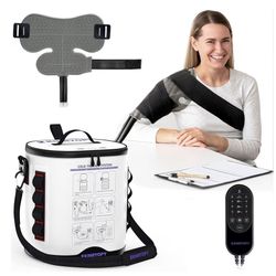New Cold Therapy Machine for Shoulder with Programmable Timer, Portable Ice Machine for Shoulder