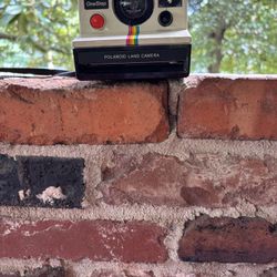 Vintage Polaroid One Step Land Camera Rainbow Stripe Untested 