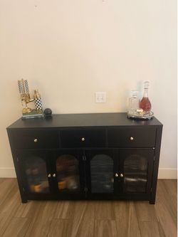 Black Bar Cabinet