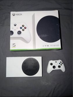 Xbox series s with box