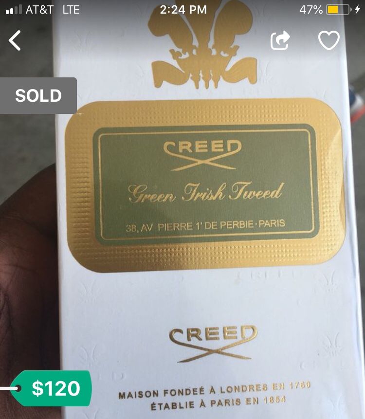 Creed retails at $440 make a nice offer