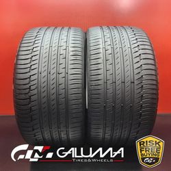 Set of 2 Tires LikeNEW Continental PremiumContact 6 ★ XL 315/30R22 107Y #95493