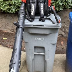 Echo Gas Blower -Backpack Style Like New
