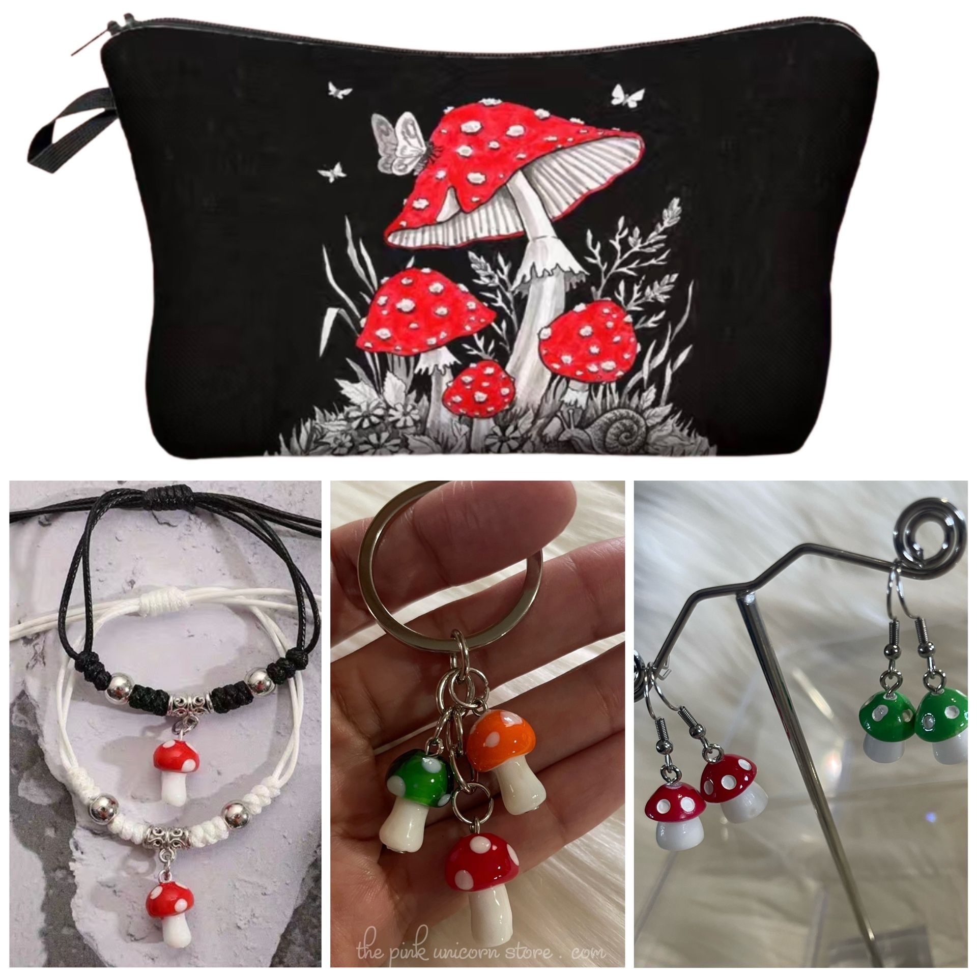 Brand New 6 Piece Mushroom Lovers Gift Set