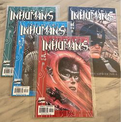 The Inhumans Marvel Comics Complete 4-Issue Set