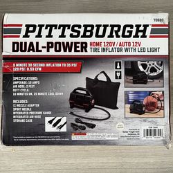 Tire Infator with led light