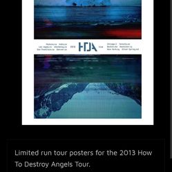 Rare NIN poster