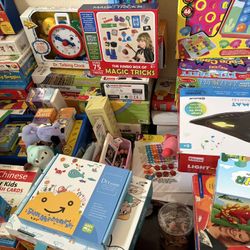 Lot Of Educational Toys And Games 