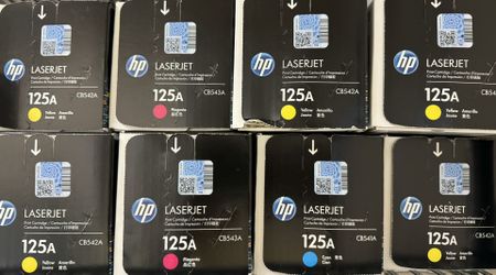 HP Toners Sealed Never Open CB541/42/43 