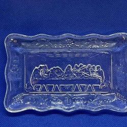 The Last Supper Miniature Clear Trays • 5.5" x 3.3" • 3 for $5.00