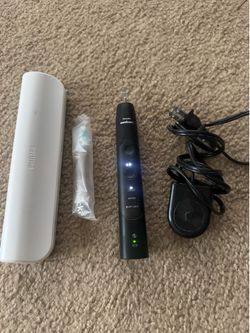PHILIPS Sonicare Power Toothbrush, Rechargeable Electric Toothbrush, black - New