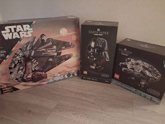 Bundle 3 new unopened lego star wars sets