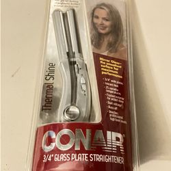 Conair Glass Plate Flat Hair Straightener
