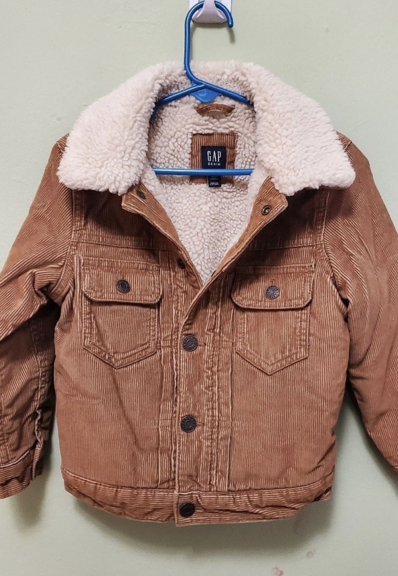 Gap Kids Corduroy fall Coat 4T