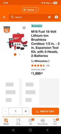 Milwaukee 2932-22XC Propex Expander Kit