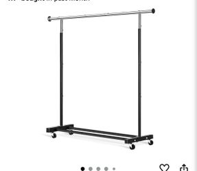 Amazon metal clothing rack - still in box