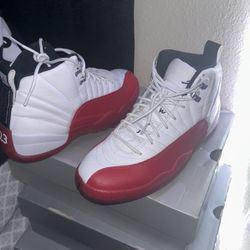 Jordan 12’s White & Red