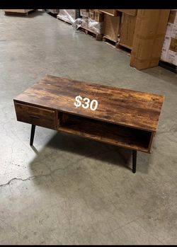 Starting at $30 !!New assembled As Is side Table  coffee Tables and Tables  (while supplies last)