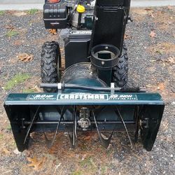 29” Craftsman snowblower
