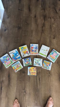 Wii and DS games