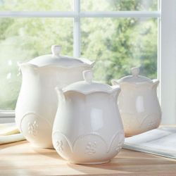 Princess House Juego De 3 Botes. De Diferentes Tamaños. 