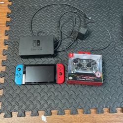 used Nintendo switch with controller