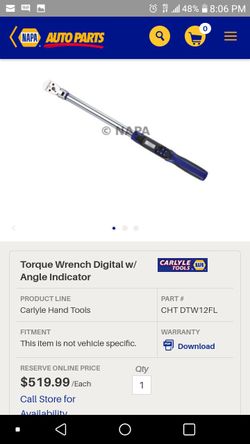 Carlyle digital torque wrench deals
