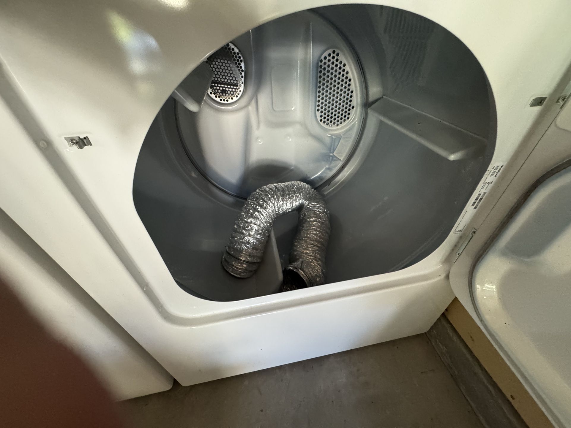 Washer Maytag, Dryer Whirlpool