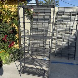 Container Store Industrial Metal Shelves (Tall) 