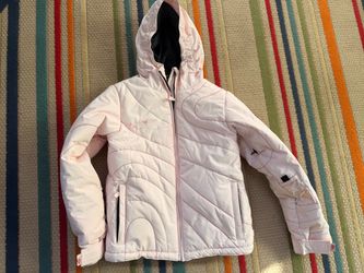 Roxy snow jacket, youth size large- light pink