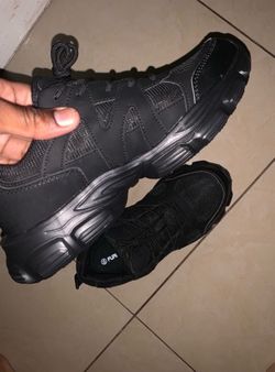 Steel toe MEN SHOES Size 10