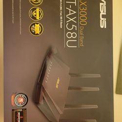 Asus  Rt Ax58u  Wirelss Router $50