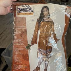 WOMENS HALLOWEEN COSTUME INDIAN MAIDEN